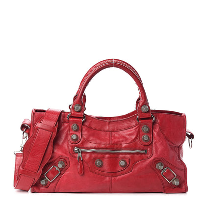 Balenciaga Agneau Giant 21 Silver Hardware Part Time Sang 1 of 12