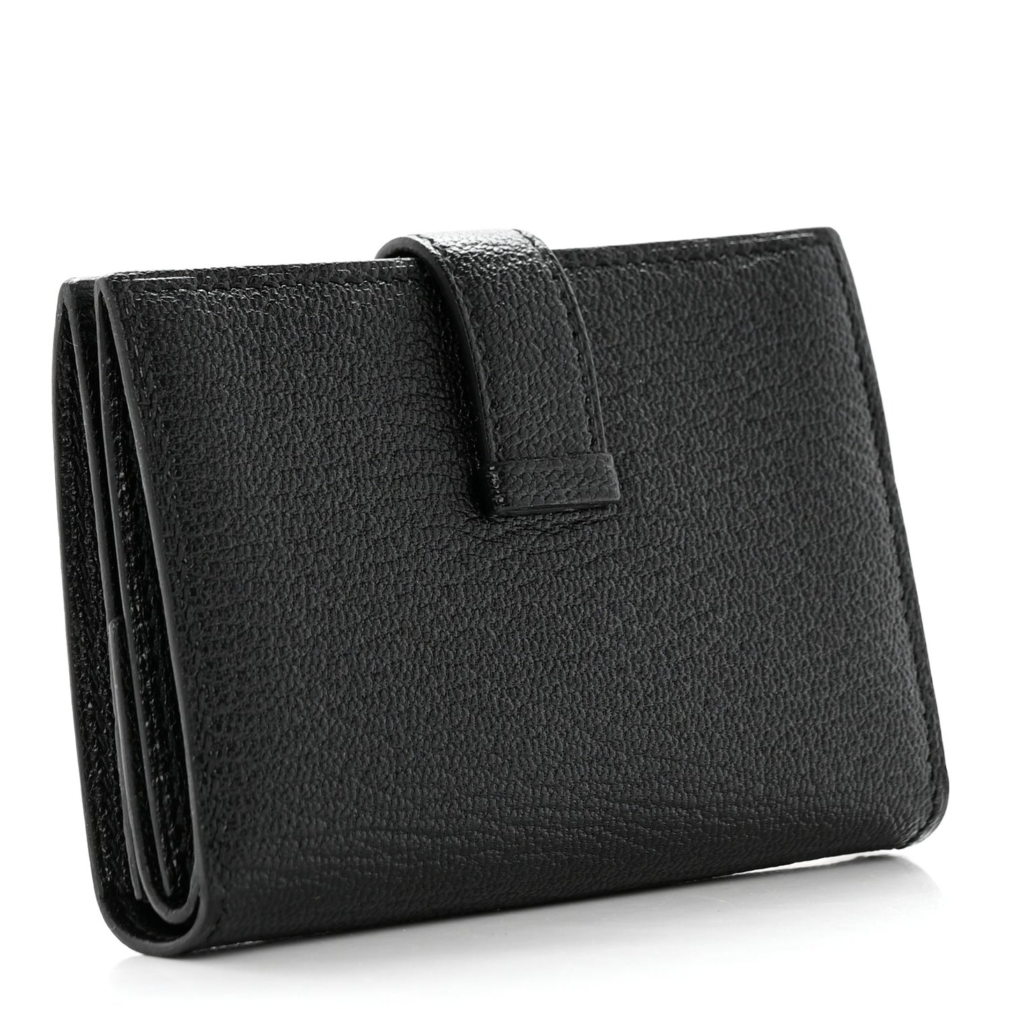 Chevre Mysore Mini Bearn Wallet Black
