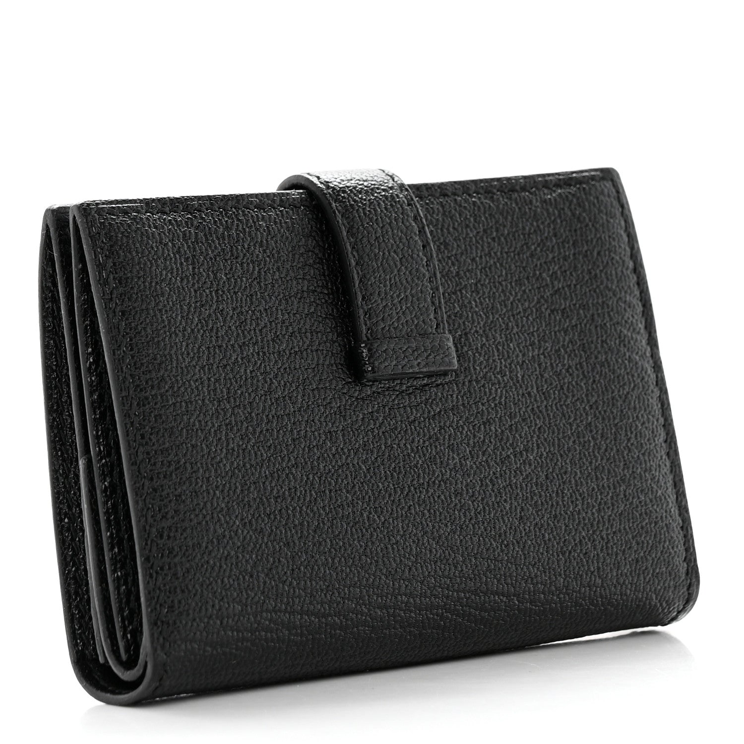Hermes Chevre Mysore Mini Bearn Wallet Black 3 of 8
