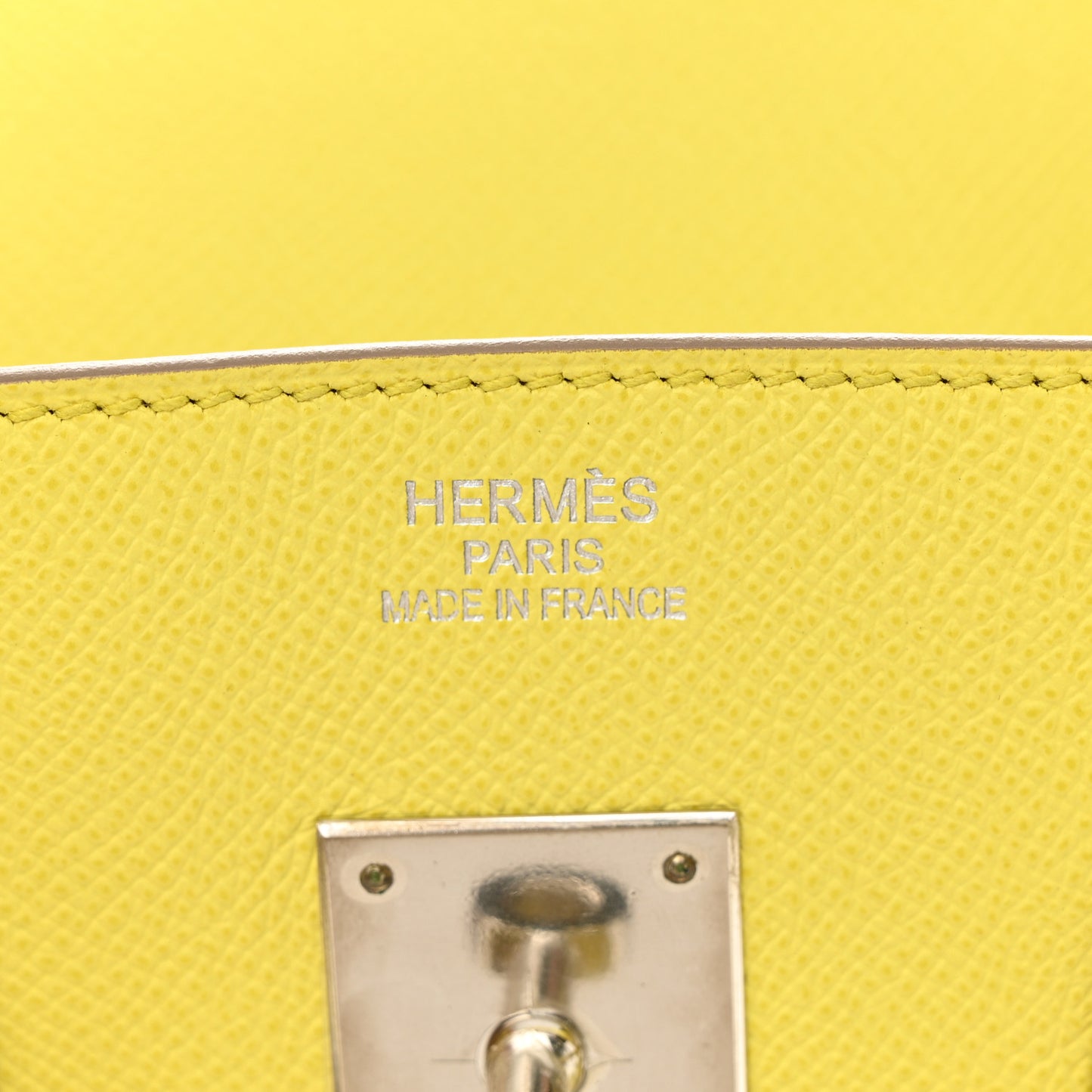 Epsom Birkin 35 Lime