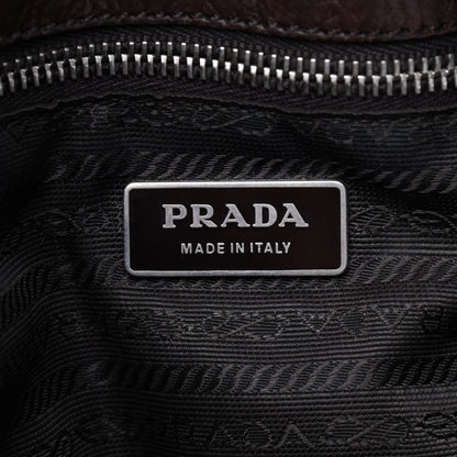 Prada Vitello Daino Hobo Caffe 5 of 9