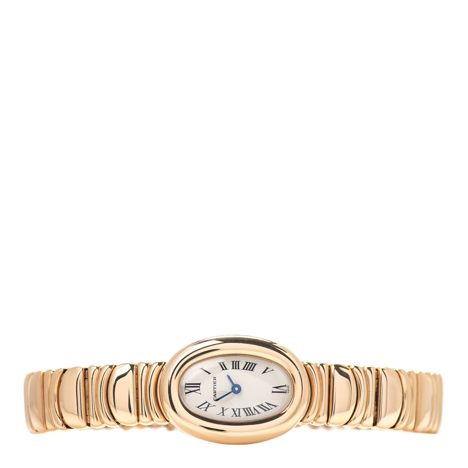 Cartier 18K Yellow Gold 18mm Baignoire Quartz Watch 2 of 4