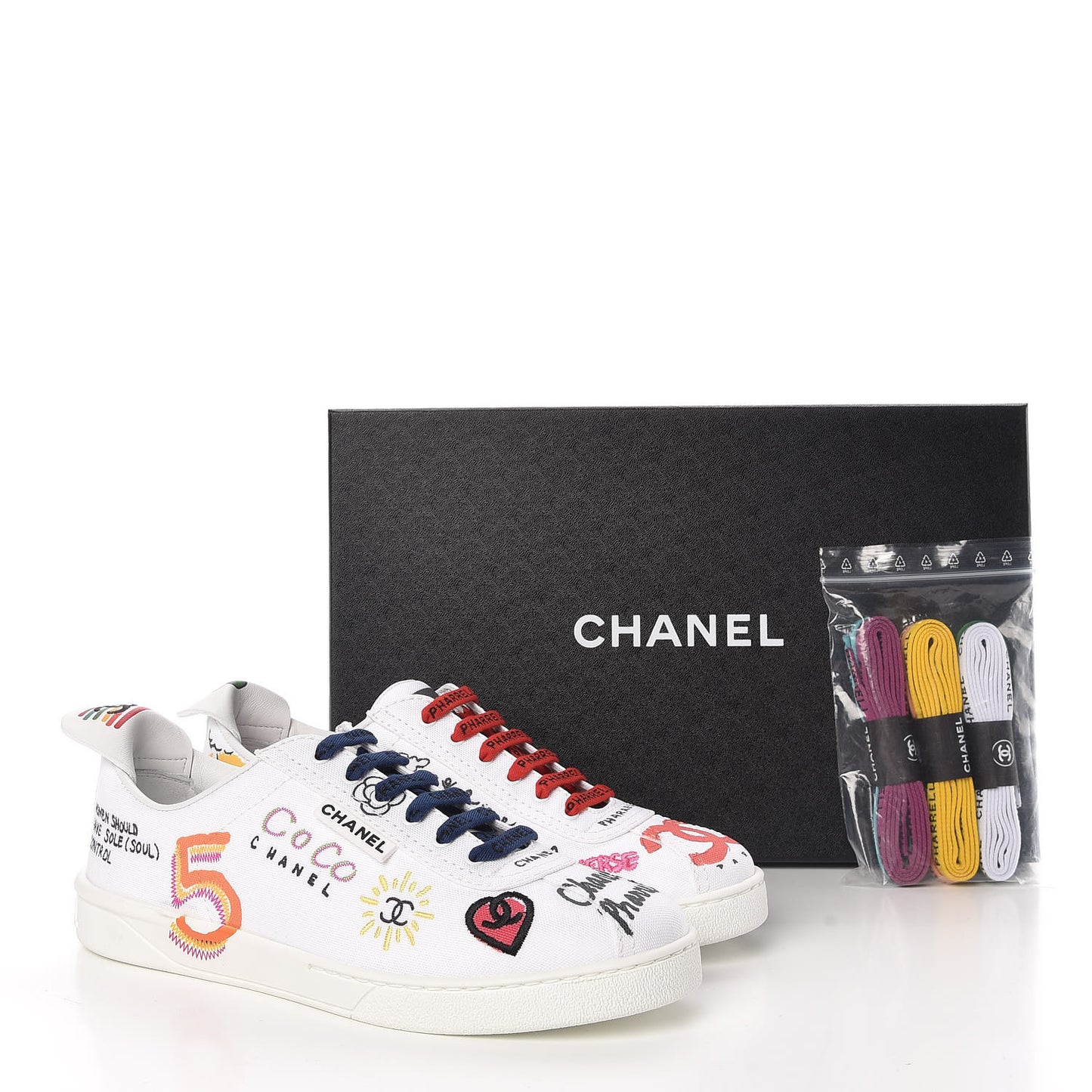 x Pharrell Williams Calfskin Womens Sneakers 39 White