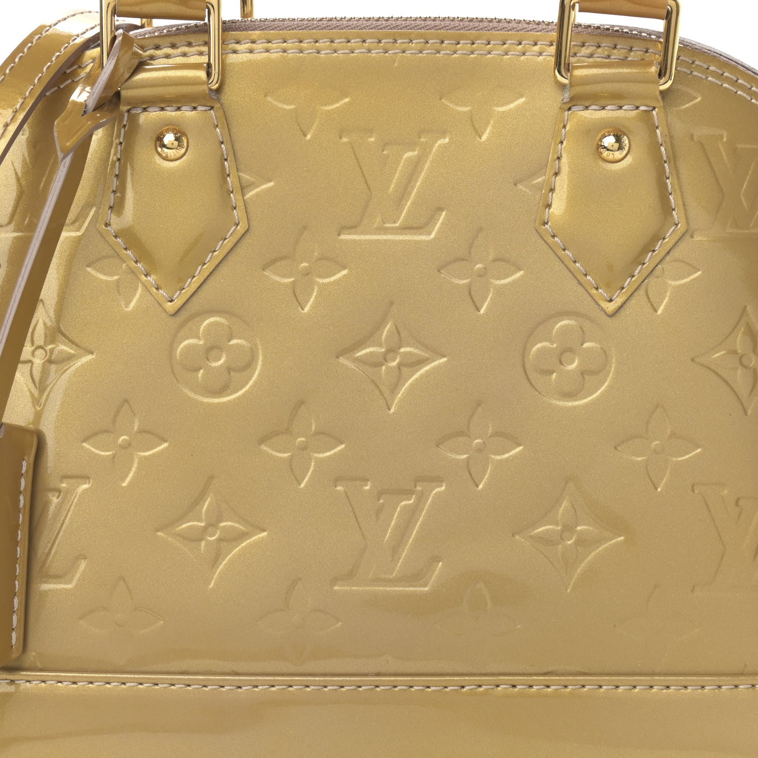 Louis Vuitton Vernis Alma BB Mordore 7 of 9