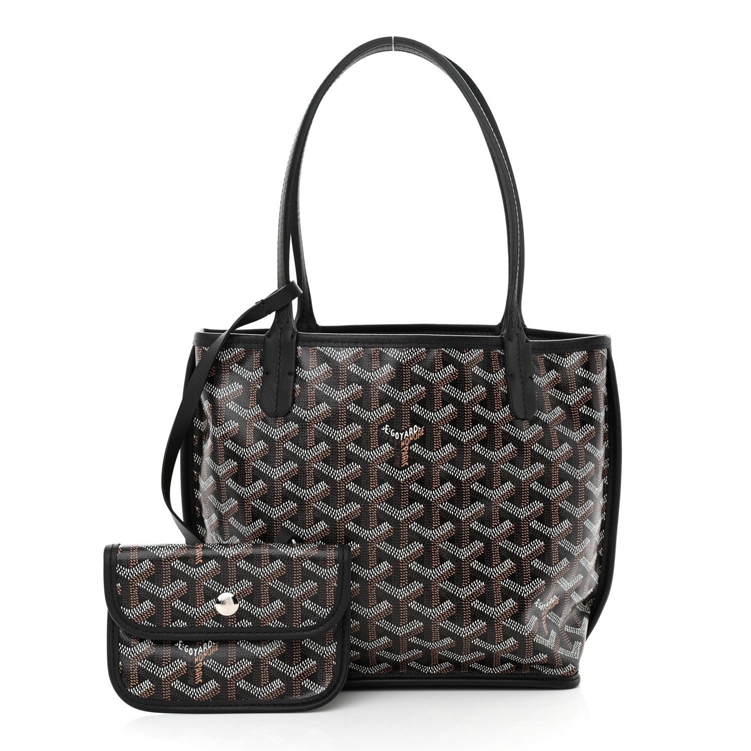 Goyard Goyardine Reversible Mini Anjou Black 3 of 12