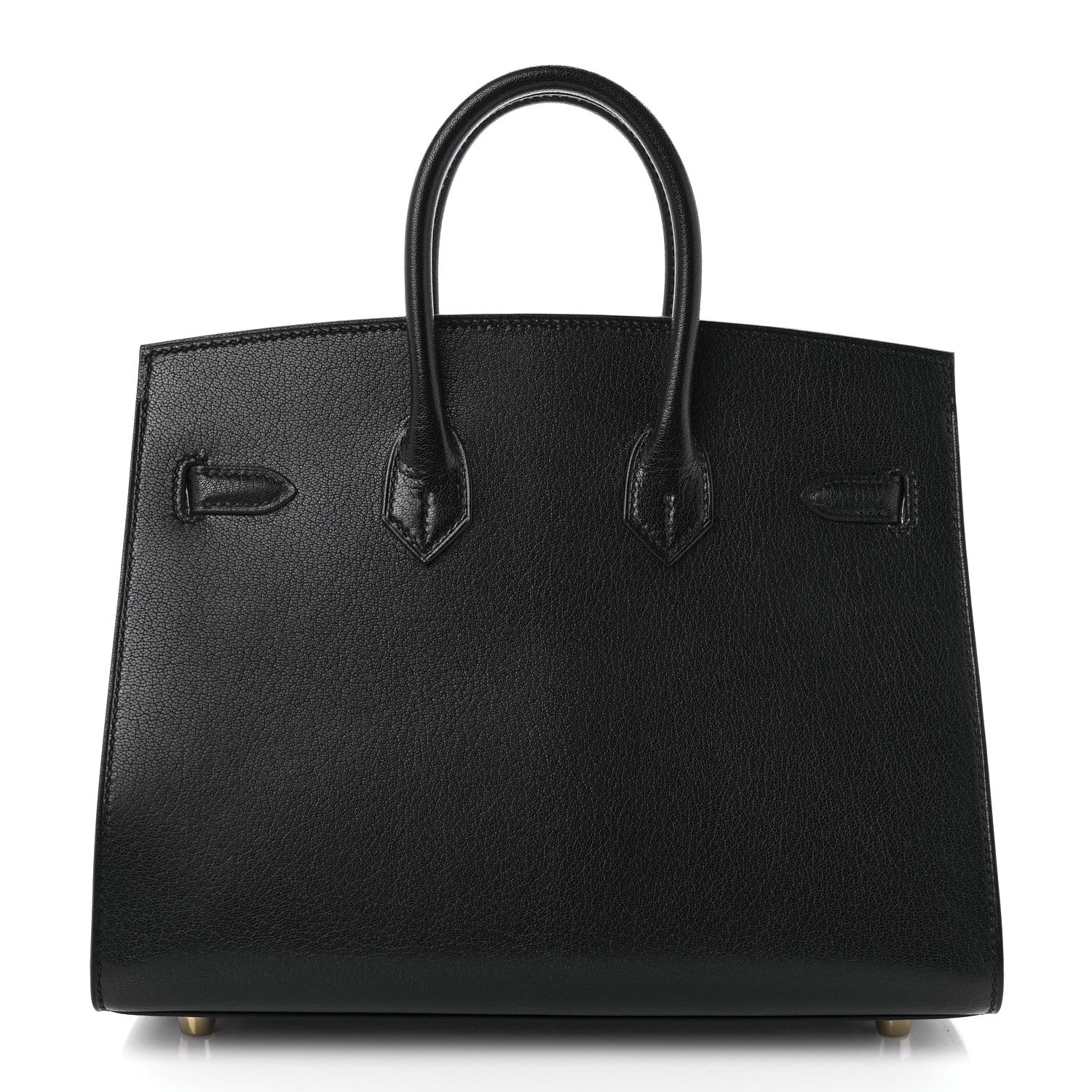 Hermes Chevre Chamkila Birkin Sellier 25 Bambou Black 3 of 31