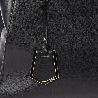 Fendi Vitello Elite Regular 2Jours Tote Black 17 of 17