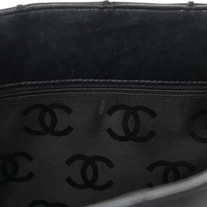 Chanel Calfskin Stitch Surpique Tote Black 14 of 21