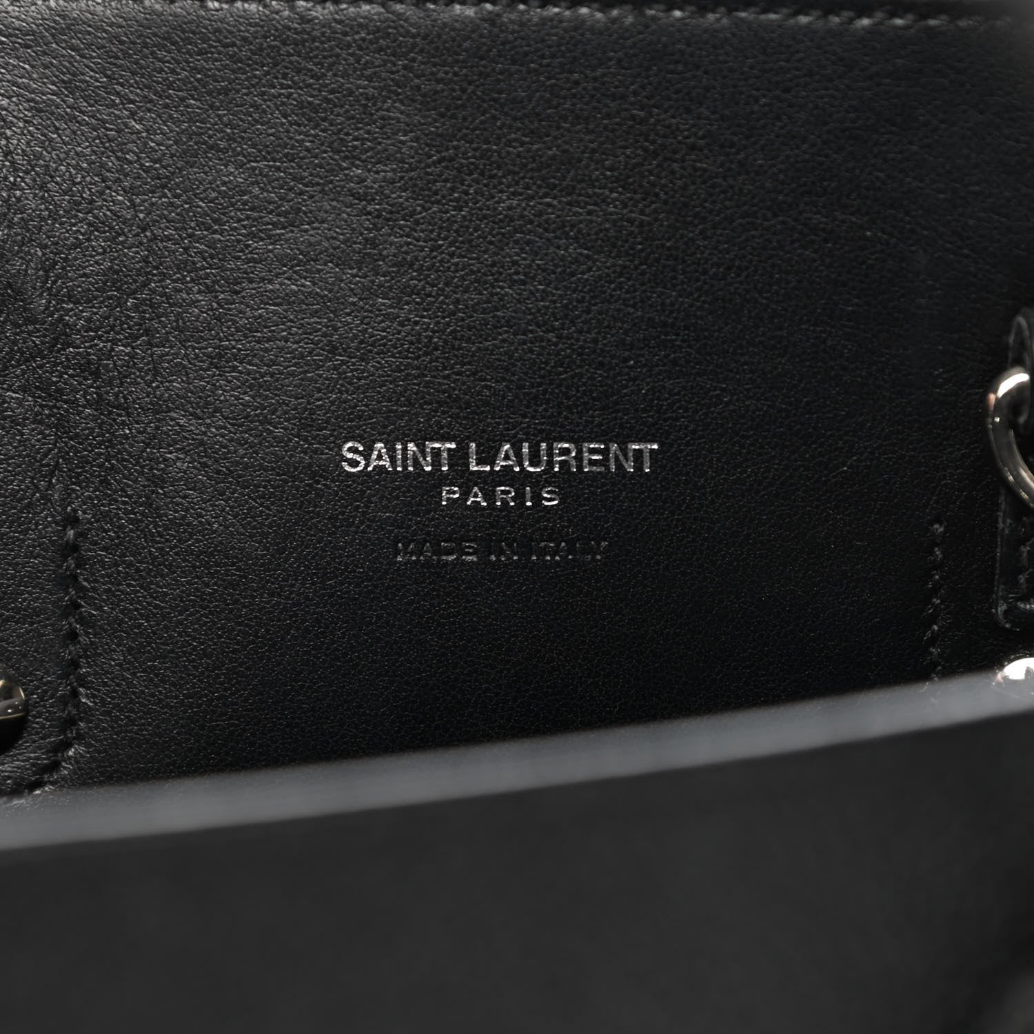 Saint Laurent Grained Calfskin Baby Sac De Jour Black 6 of 15
