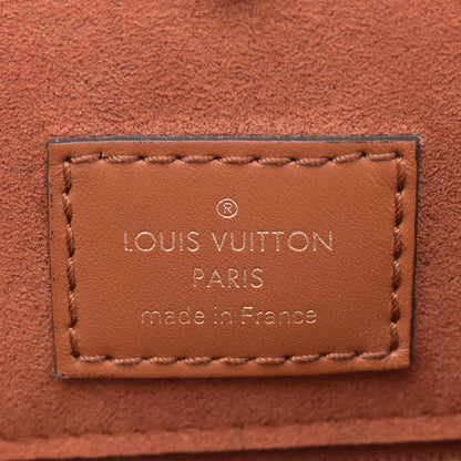 Louis Vuitton Calfskin Monogram Fold Tote PM Cerise Cream Black 6 of 10