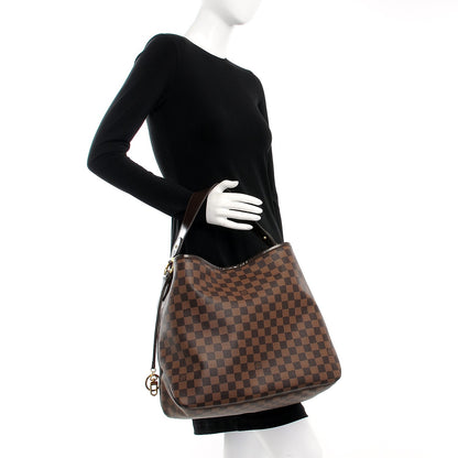 Louis Vuitton Damier Ebene Delightful MM 2 of 9