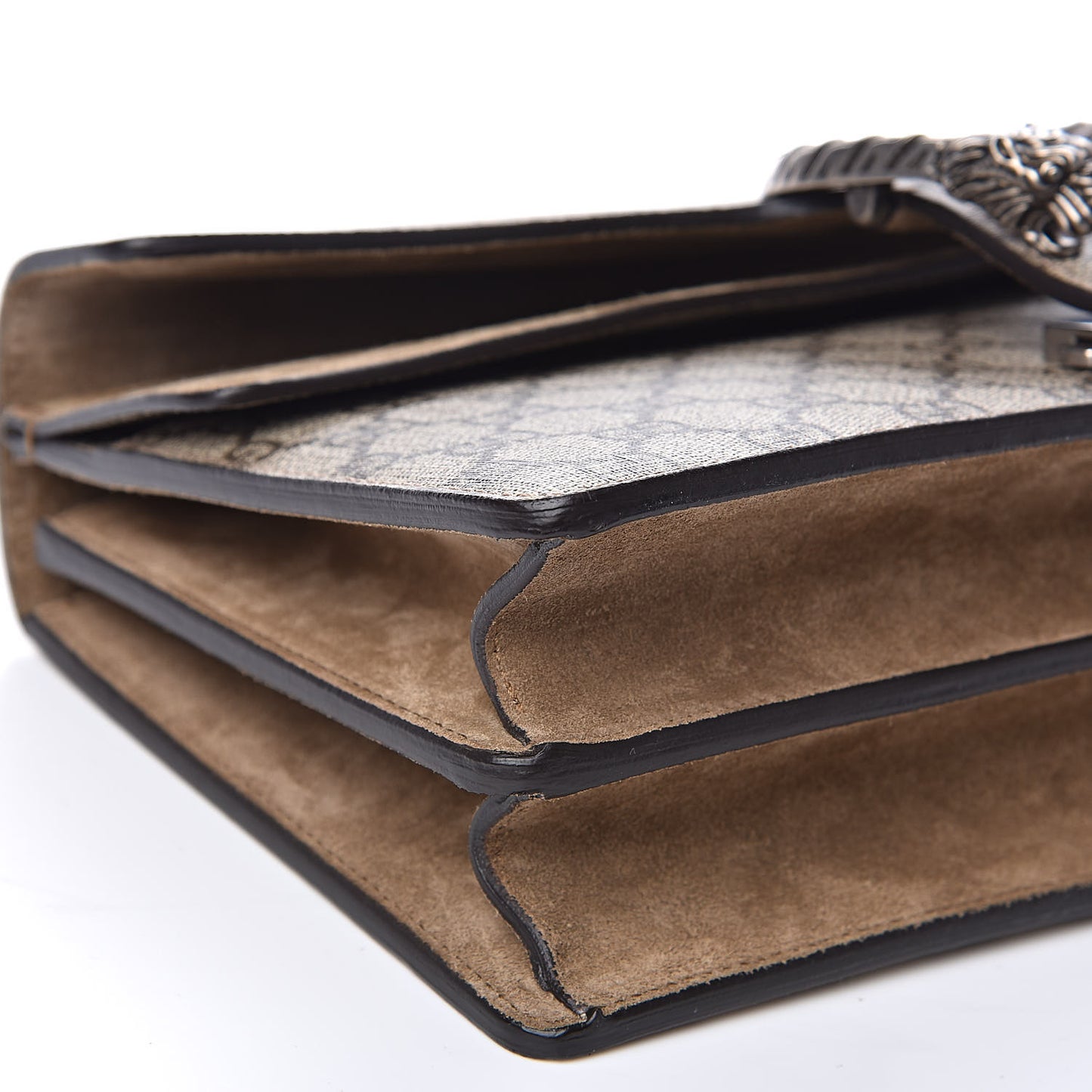 GG Supreme Monogram Small Dionysus Shoulder Bag Taupe
