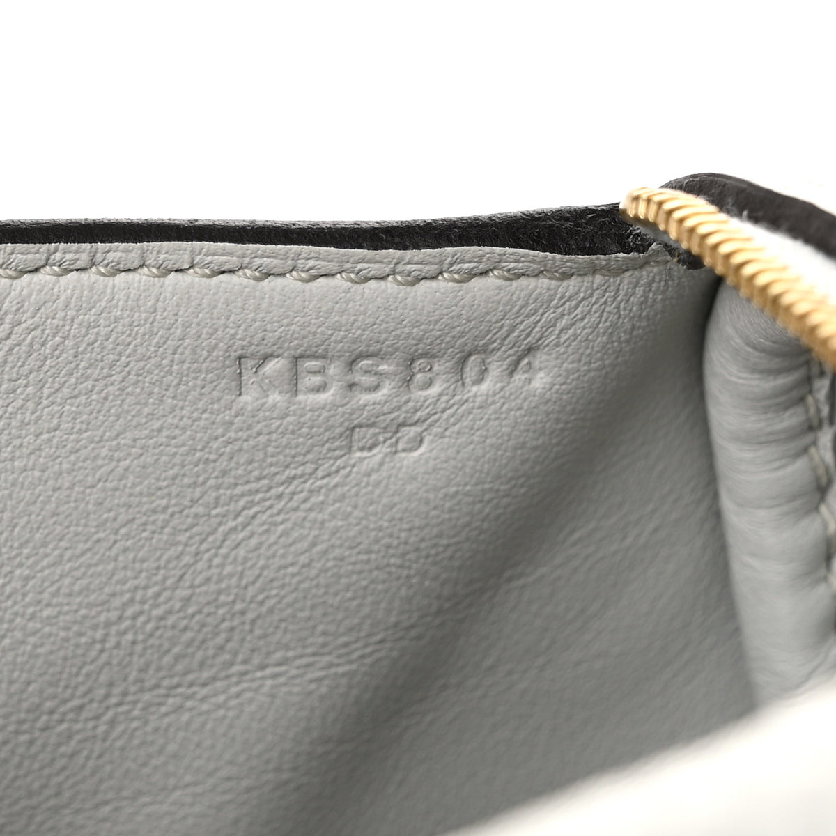 Taurillon Clemence Mini Lindy 20 Gris Platine