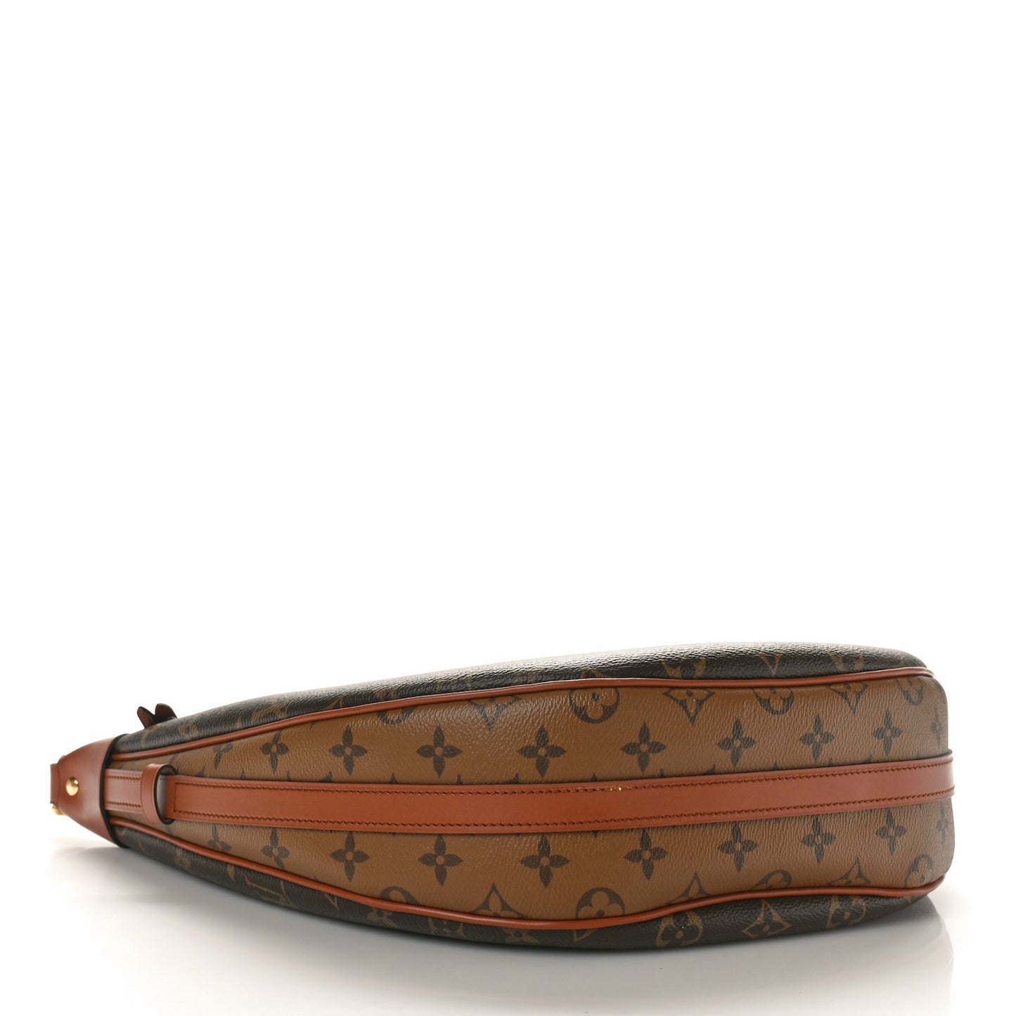 Reverse Monogram Loop Hobo