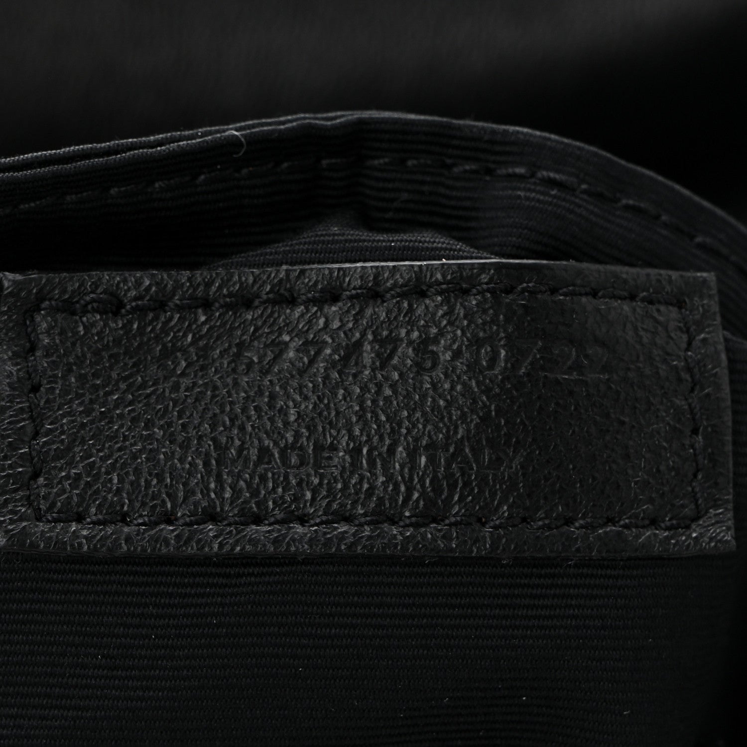 Saint Laurent Lambskin Quilted Medium Loulou Puffer Monogram Chain Satchel Black 7 of 10