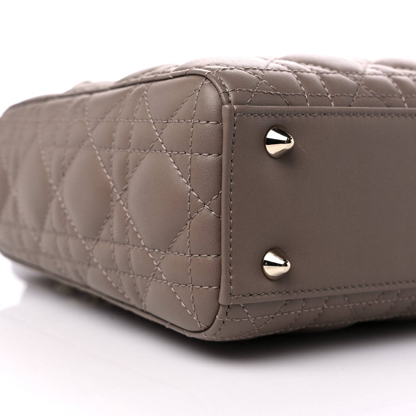 Calfskin Cannage Small My ABCDior Lady Dior Beige