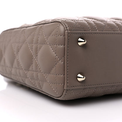 Christian Dior Calfskin Cannage Small My ABCDior Lady Dior Beige 7 of 8