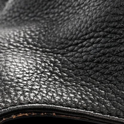 Salvatore Ferragamo Calfskin Fanisa Gancini Large Hobo Black 11 of 12