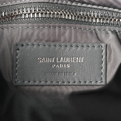 Saint Laurent Econyl Nylon Le 5 A 7 Hobo Grey 6 of 10
