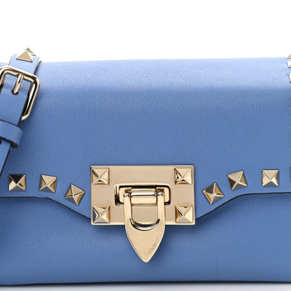 Valentino Garavani Vitello Mini Rockstud Crossbody Bag Angel 6 of 10