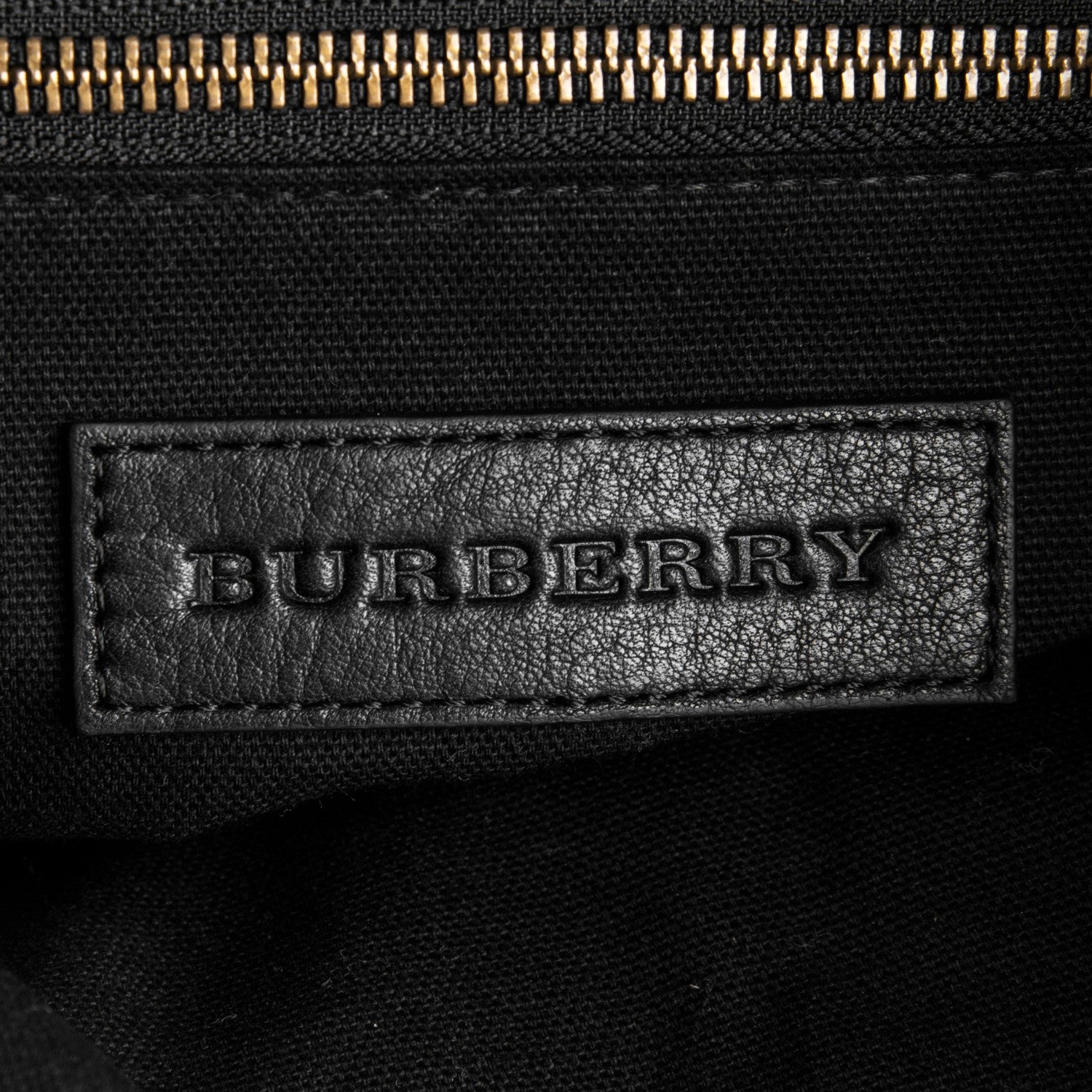 Burberry Canvas Mega Check Brookdale Backpack Black 6 of 7
