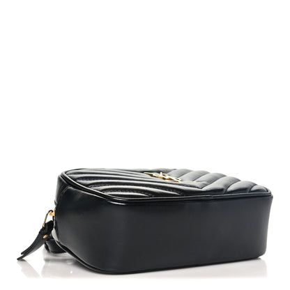 Saint Laurent Calfskin Matelasse Monogram Lou Belt Bag Black 4 of 10
