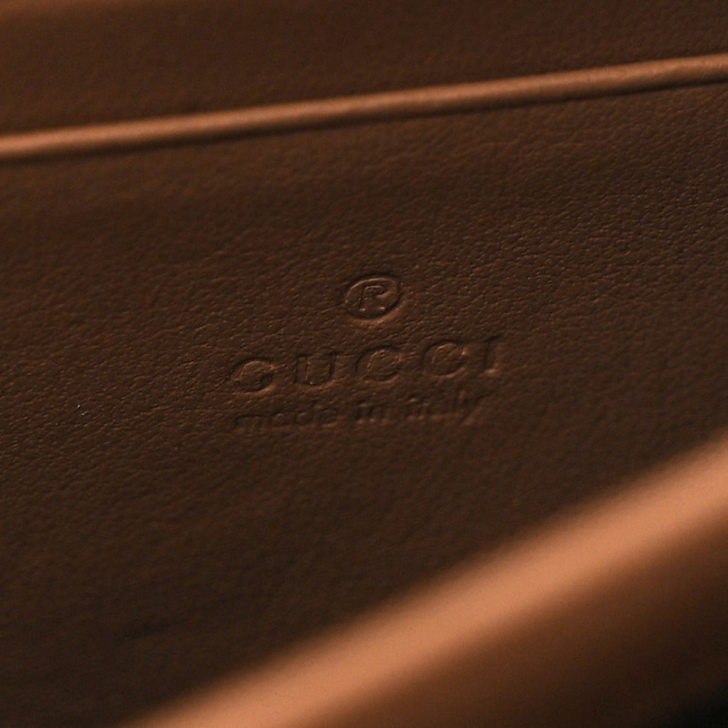 GG Supreme Monogram Mini Dionysus Chain Wallet Beige Taupe