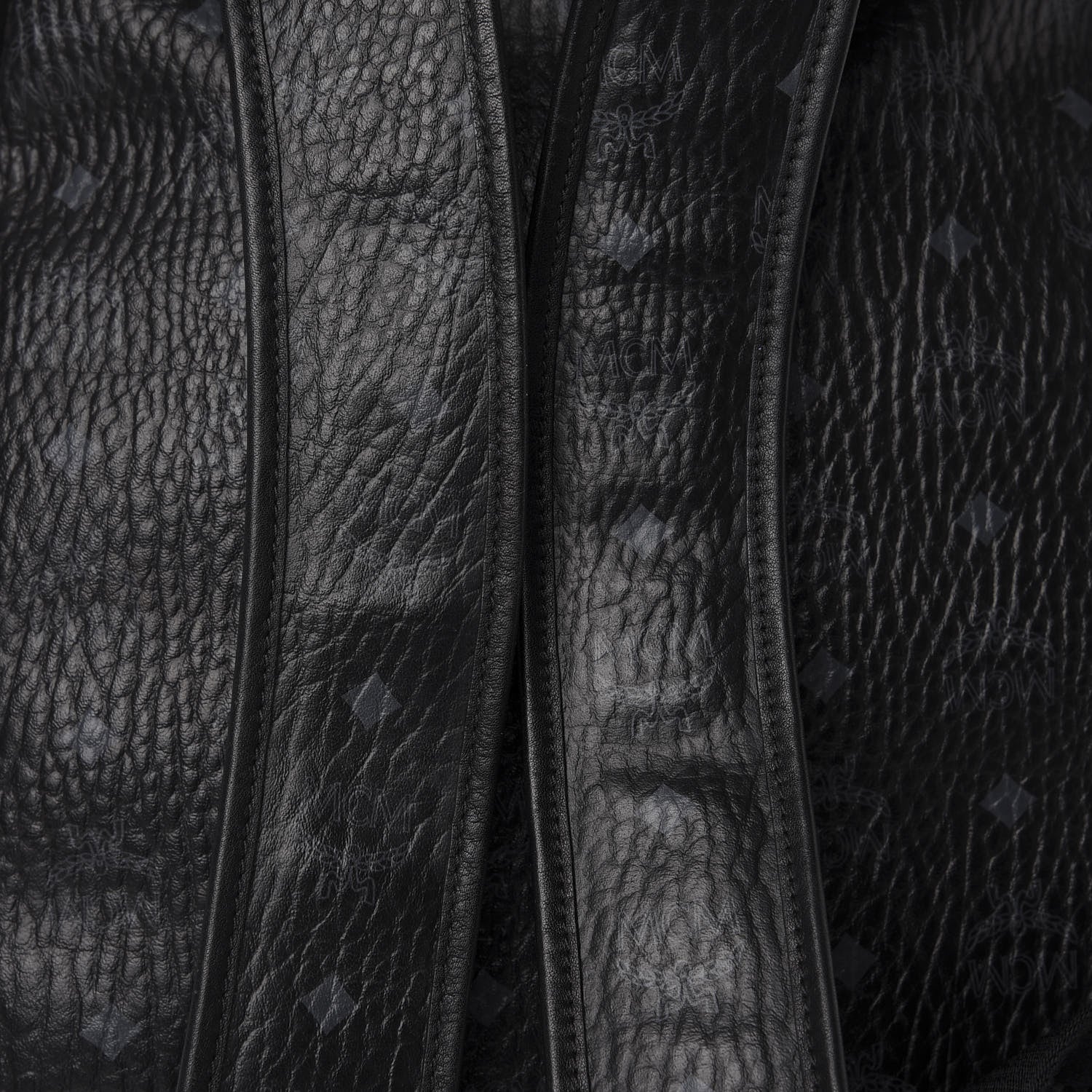 MCM Visetos Medium Stark Backpack Black 11 of 11