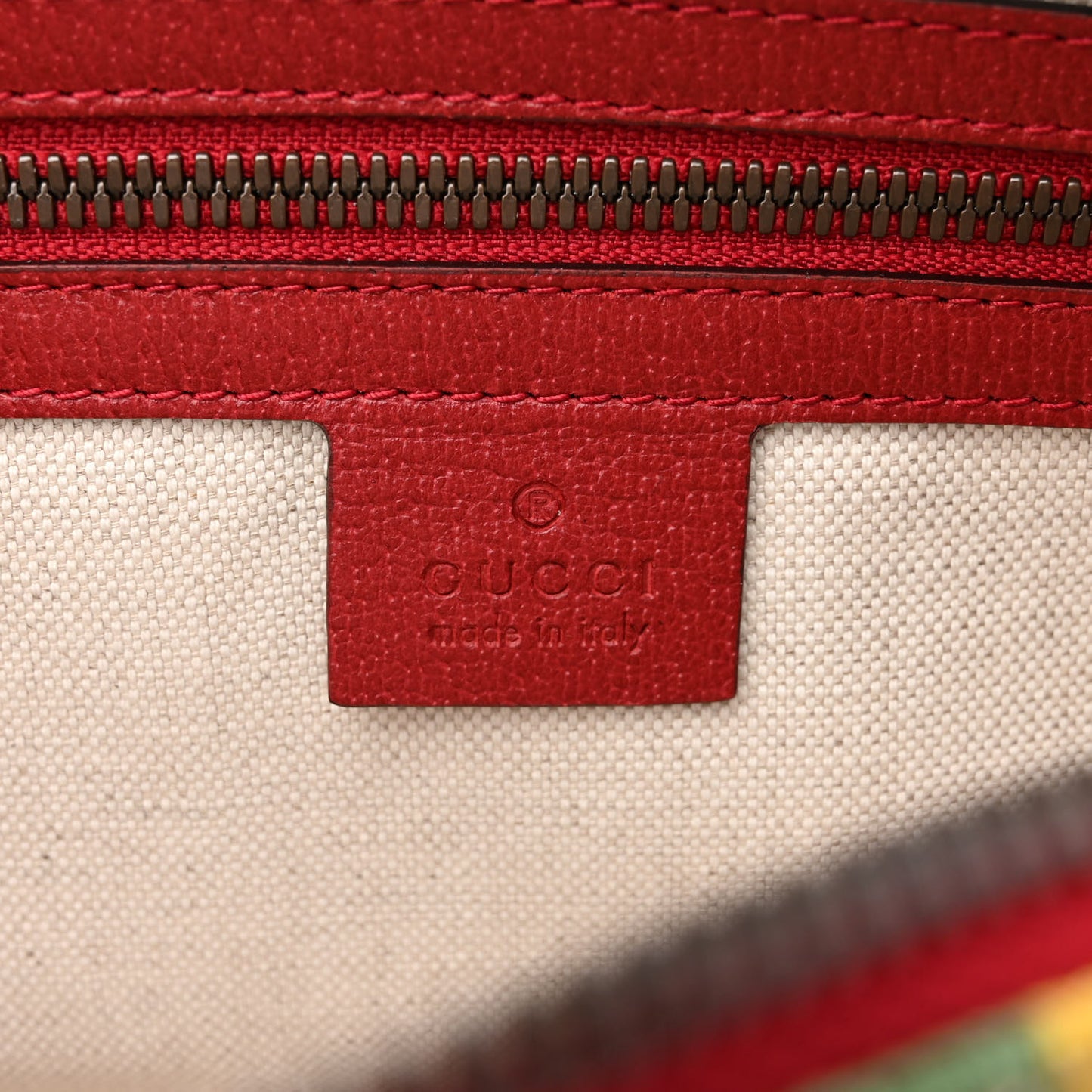 Canvas Marley Stripe Script Logo Gucci 80 Belt Bag Multicolor