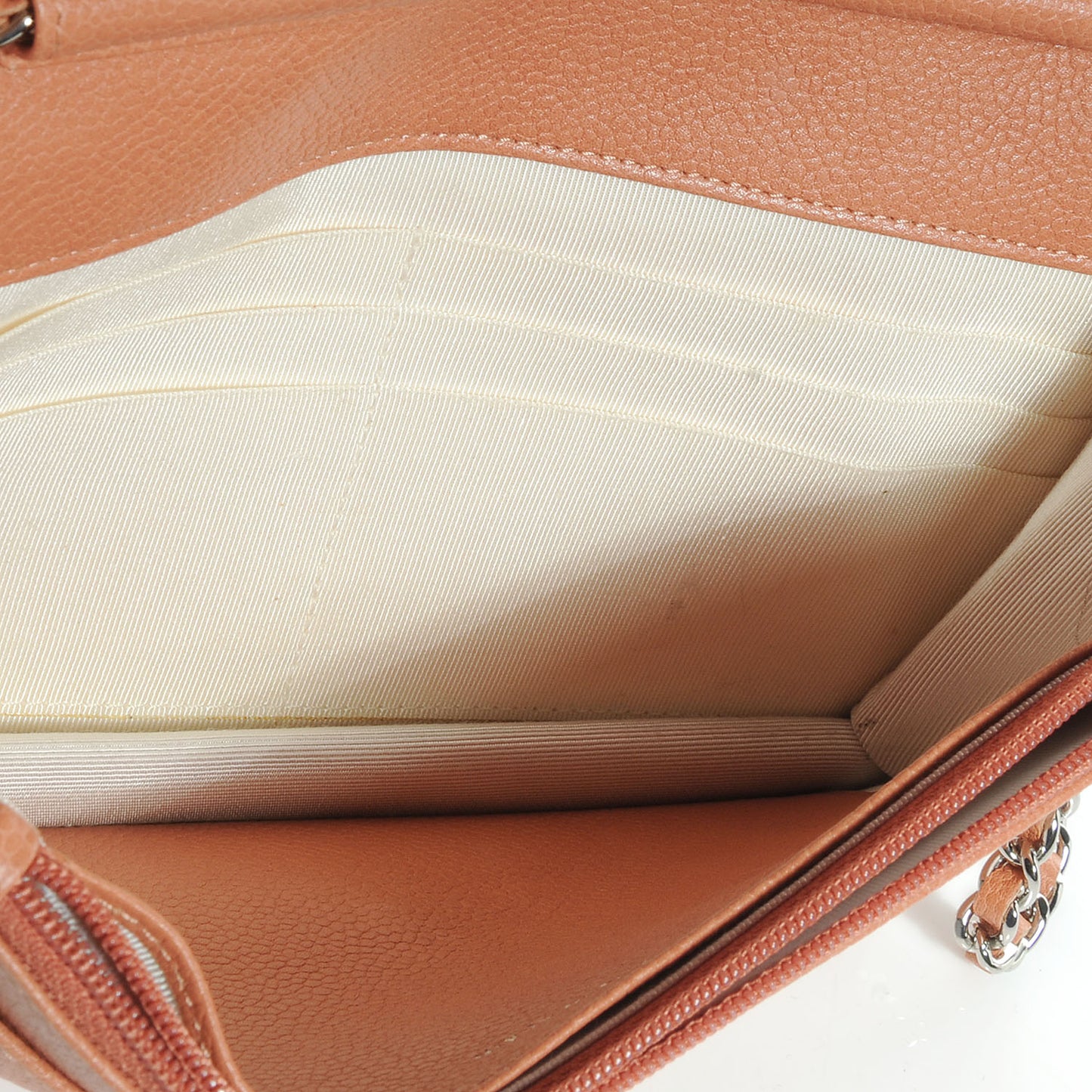 Caviar Wallet on Chain WOC Dark Beige