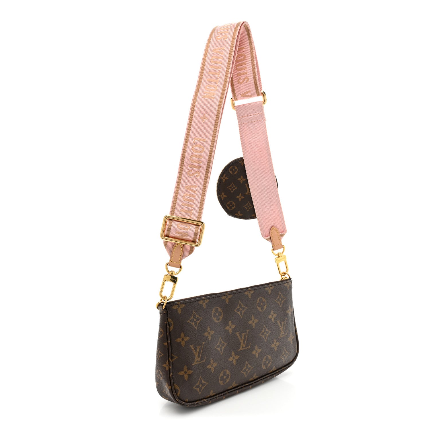 Louis Vuitton Monogram Multi Pochette Accessories Rose Clair 2 of 10