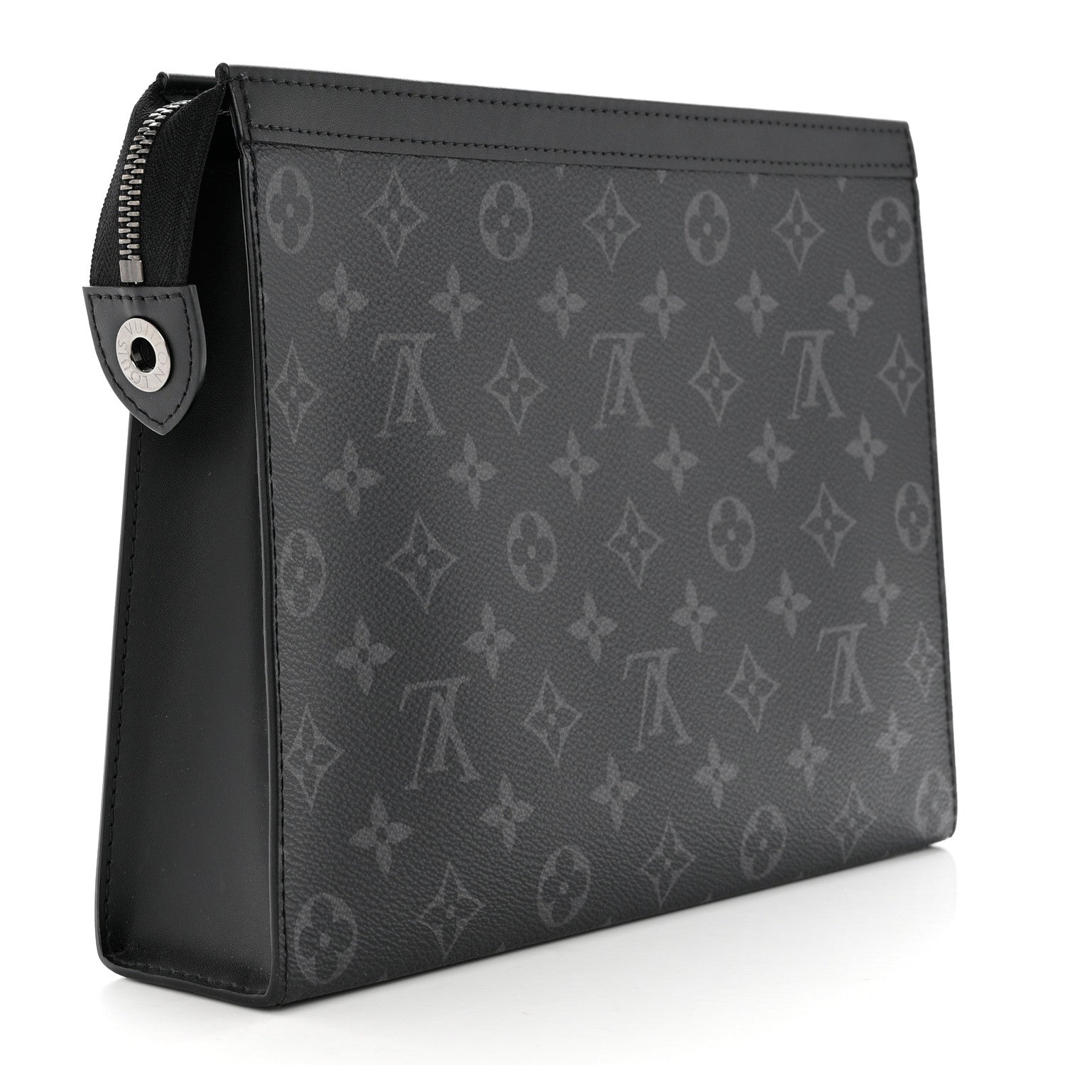Louis Vuitton Monogram Eclipse Pochette Voyage MM 3 of 7