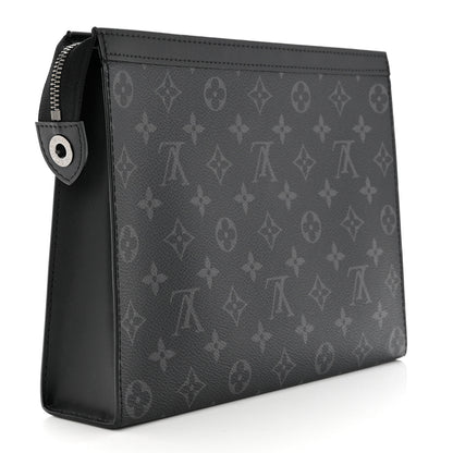 Louis Vuitton Monogram Eclipse Pochette Voyage MM 3 of 7