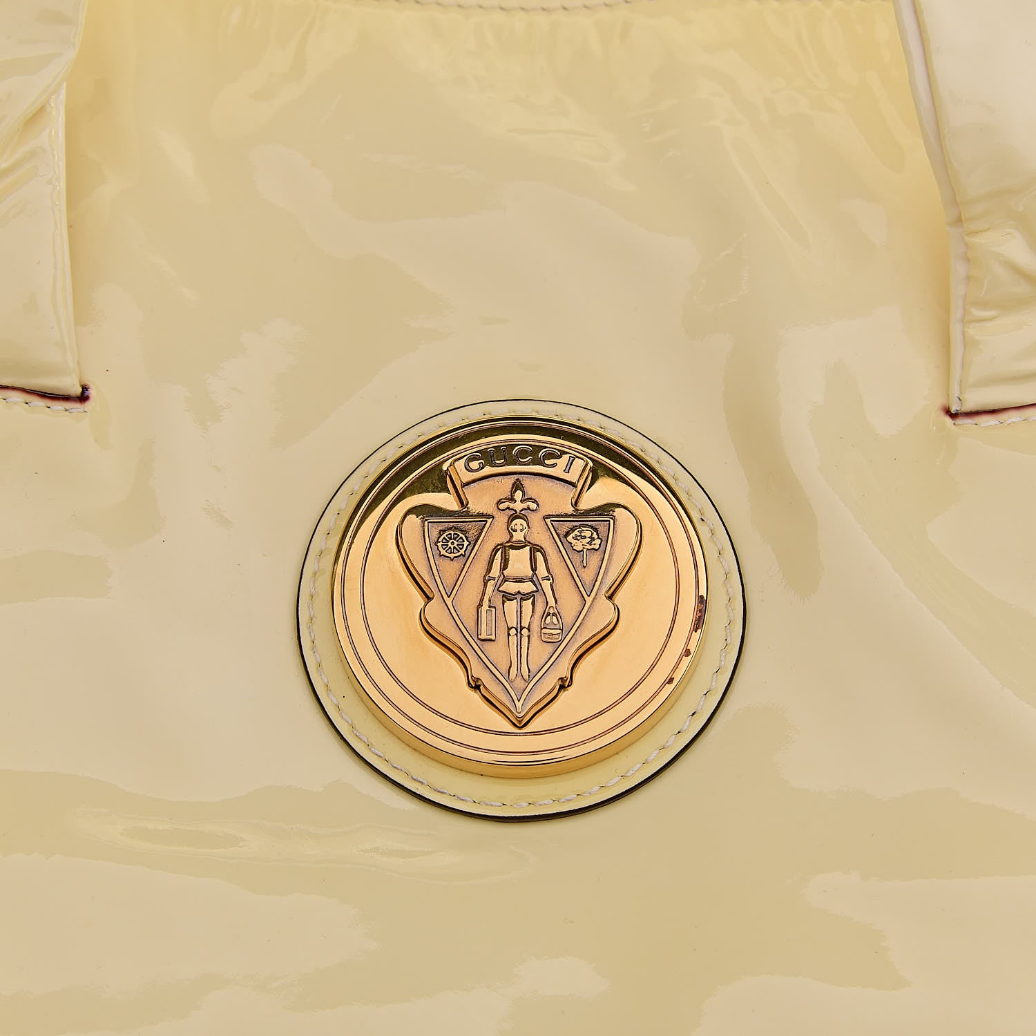 Gucci Patent Large Hysteria Ivory 13 of 13