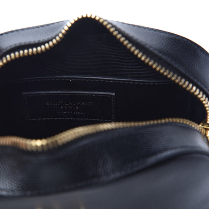 Saint Laurent Grain De Poudre Small Classic Monogram Camera Bag Black 8 of 9