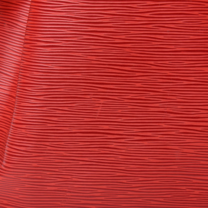 Louis Vuitton Epi Sac D'Epaule GM Castillan Red 10 of 10