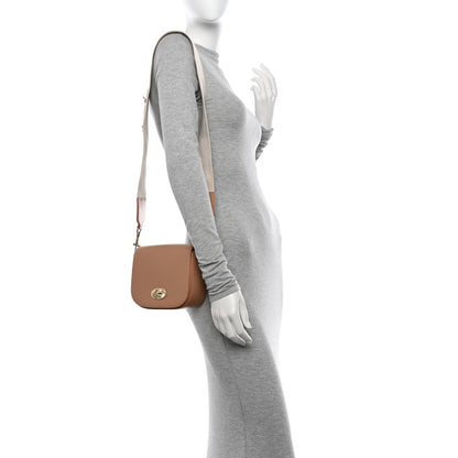 Mulberry Silky Calfskin Webbing Strap Small Darley Satchel Light Salmon 2 of 11