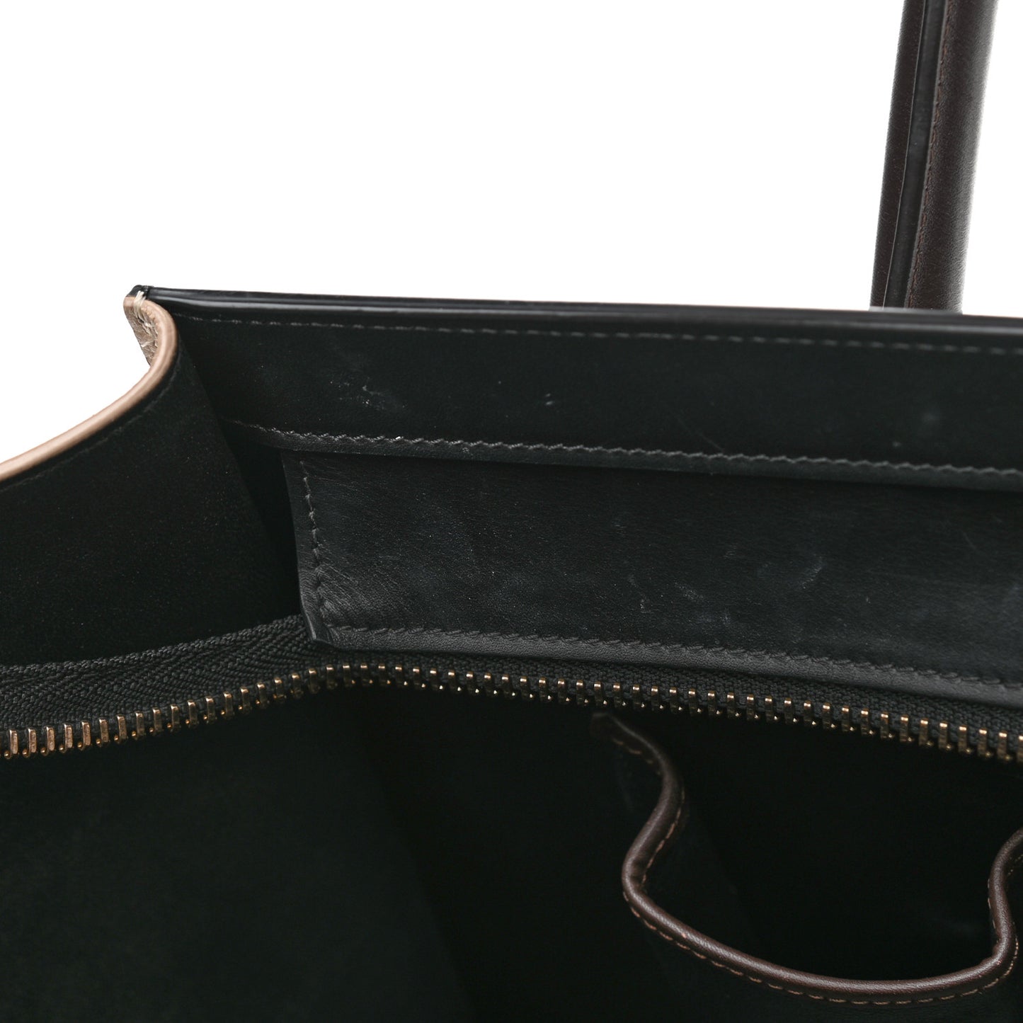 Elephant Calfskin Mini Tri-Color Luggage Indigo