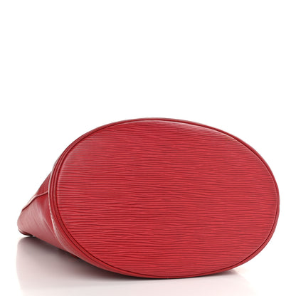 Louis Vuitton Epi Petit Bucket 23 Rouge 4 of 13