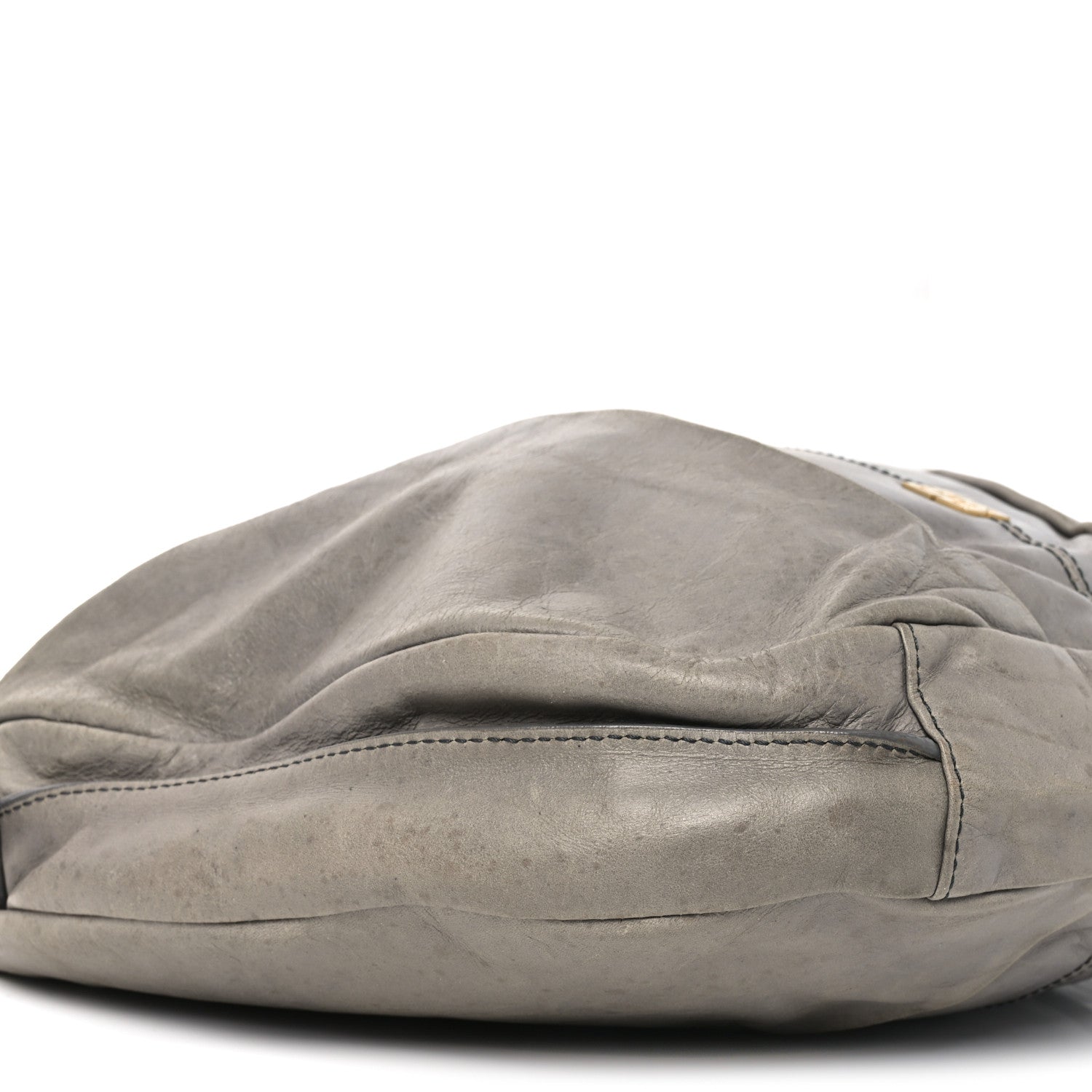 Givenchy Calfskin Braided Hobo Grey 9 of 10