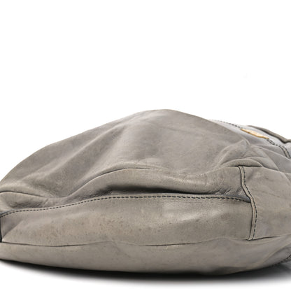Givenchy Calfskin Braided Hobo Grey 9 of 10