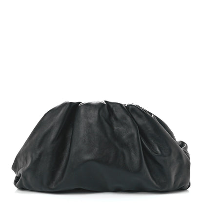 Bottega Veneta Smooth Butter Calf The Pouch Oversized Clutch Black 1 of 12