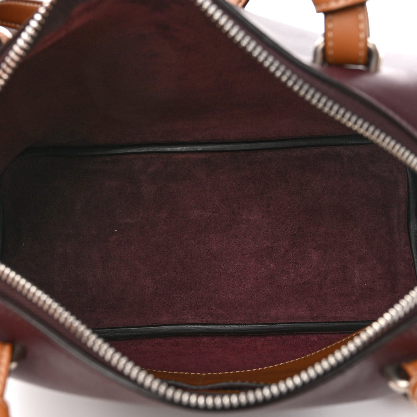 Lambskin Small Soft Cube Satchel Burgundy