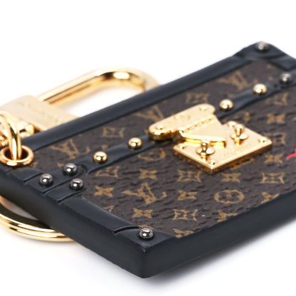 Louis Vuitton Petite Malle Bag Charm Key Holder Brown 7 of 8