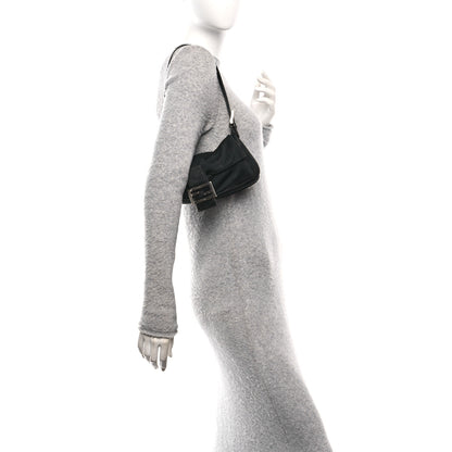 Fendi Neoprene Baguette Black 2 of 9