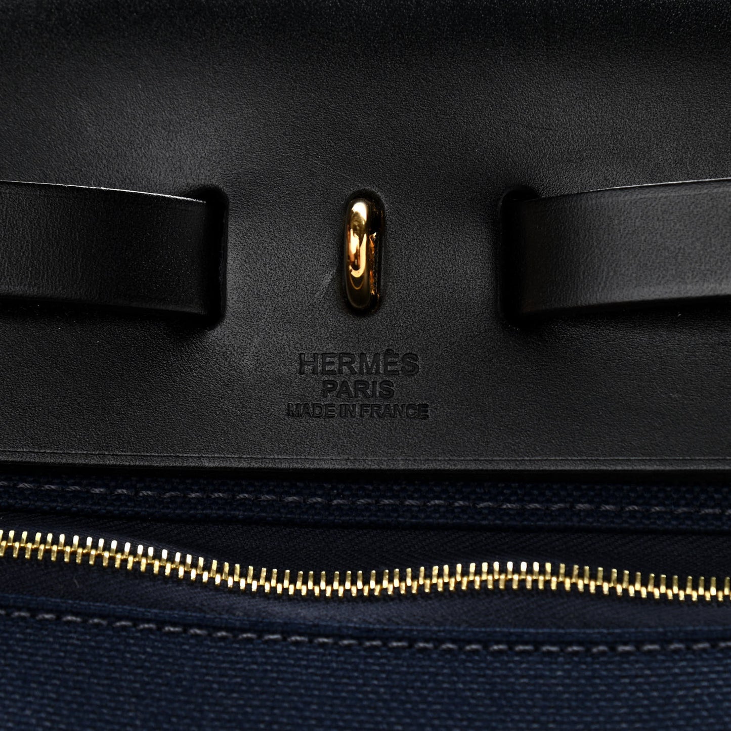 Military Toile Vache Hunter Herbag Zip PM 31 Black Bleu Indigo