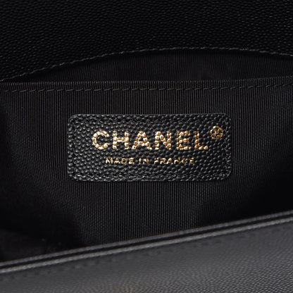 Chanel Caviar Quilted Small Boy Flap Black 6 of 8