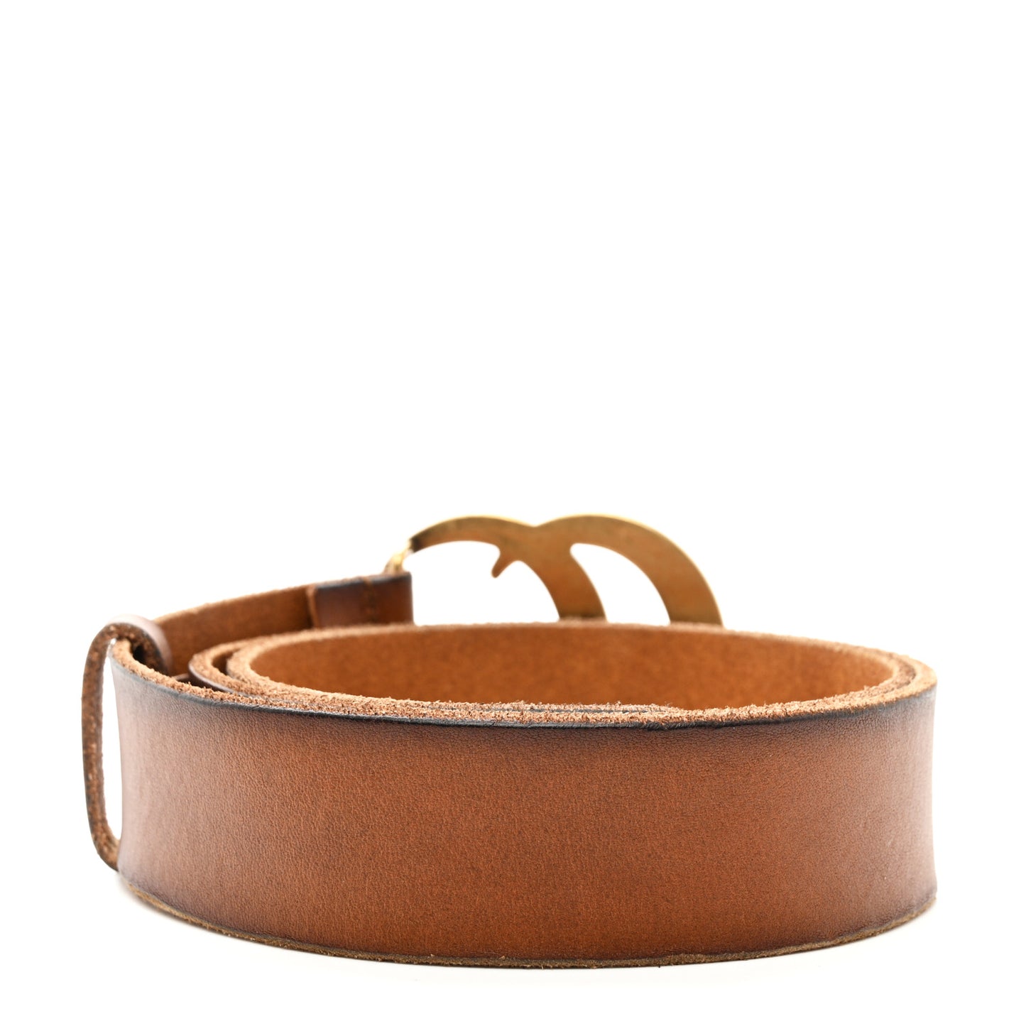 Faded Calfskin Double G 40mm Belt 85 34 Cuir