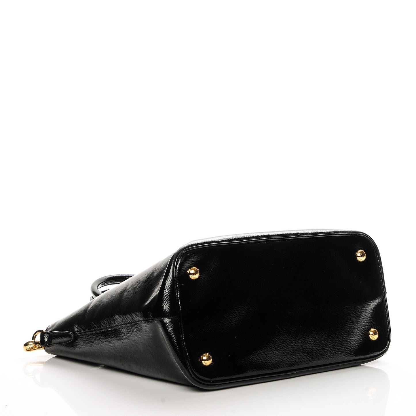 Saffiano Vernice Tote Black
