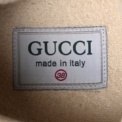 Gucci GG Supreme Monogram Rhyton Sneakers 38 Beige Blue Pink 7 of 13